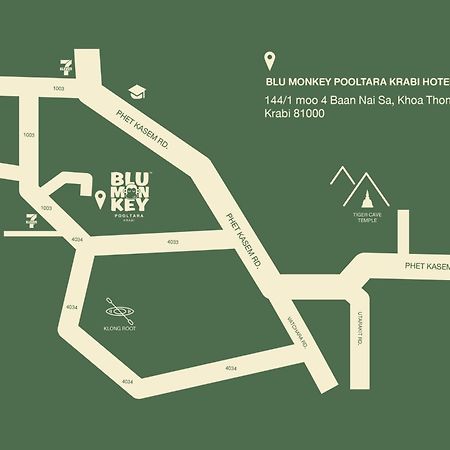 Blu Monkey Pooltara Krabi Hotel & Villas Pet Friendly Екстериор снимка
