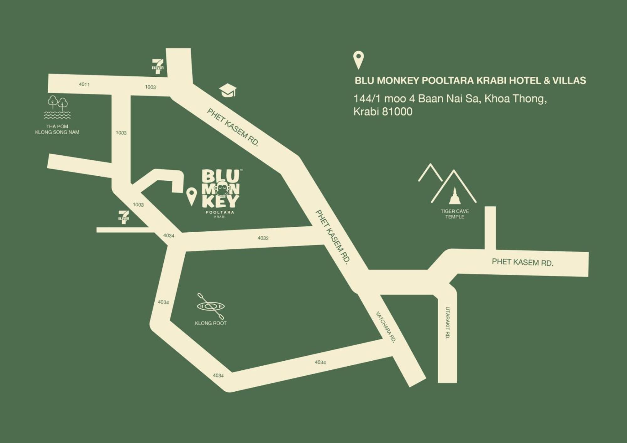 Blu Monkey Pooltara Krabi Hotel & Villas Pet Friendly Екстериор снимка